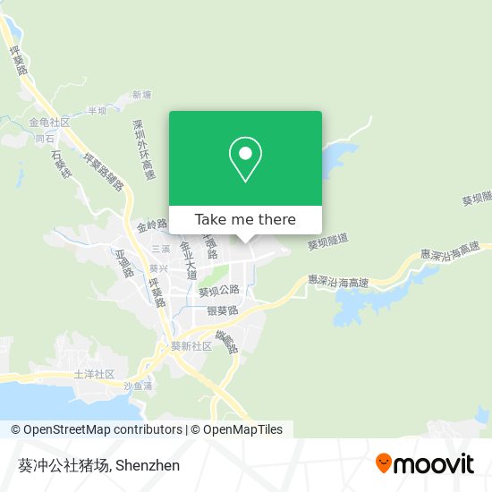葵冲公社猪场 map