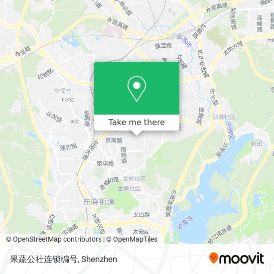 果蔬公社连锁编号 map
