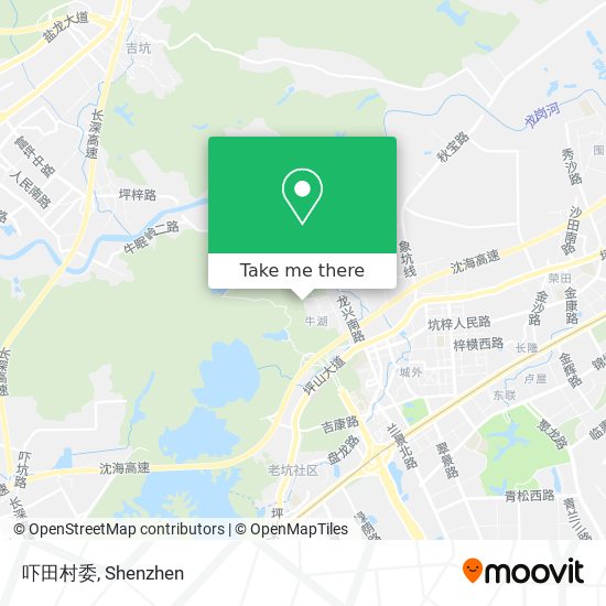 吓田村委 map