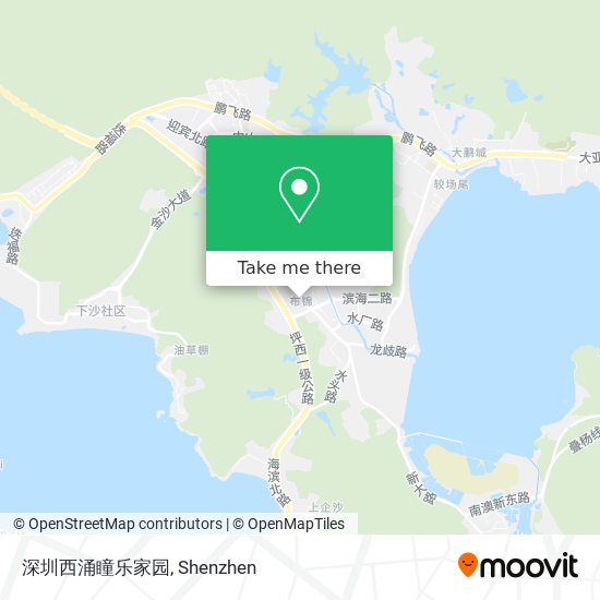 深圳西涌瞳乐家园 map