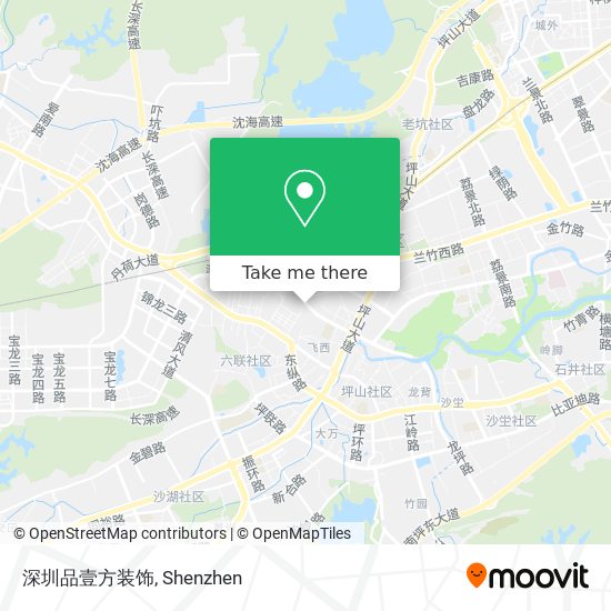 深圳品壹方装饰 map