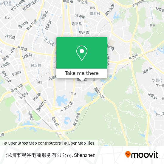 深圳市观谷电商服务有限公司 map