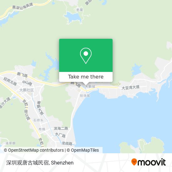 深圳观唐古城民宿 map