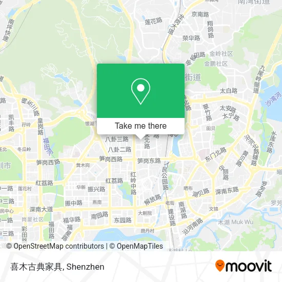 喜木古典家具 map
