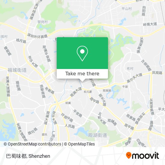 巴蜀味都 map
