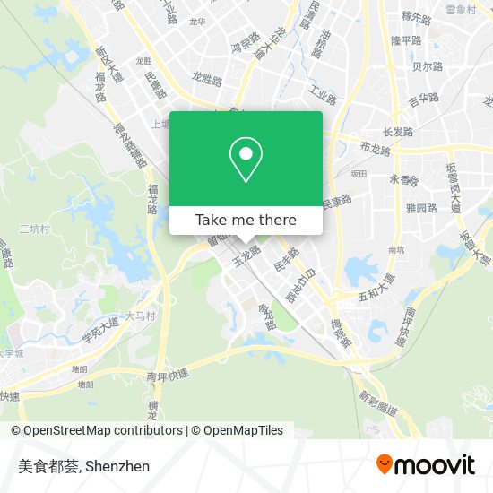 美食都荟 map