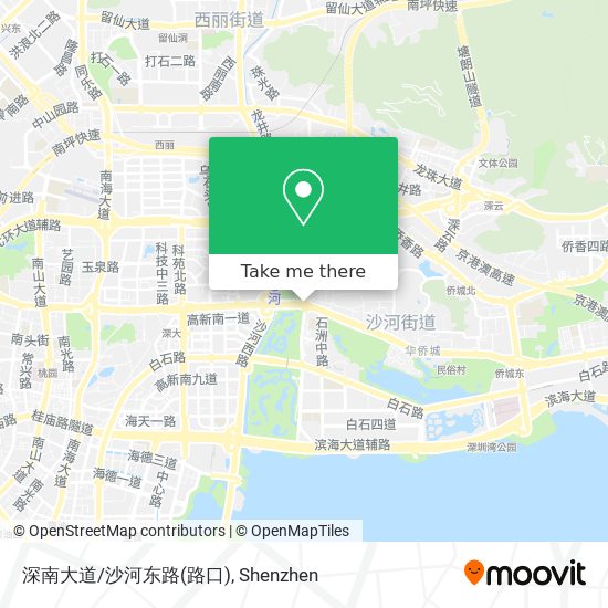 深南大道/沙河东路(路口) map