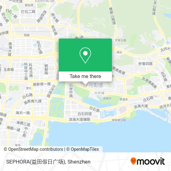 SEPHORA(益田假日广场) map