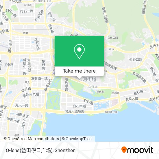 O-lens(益田假日广场) map