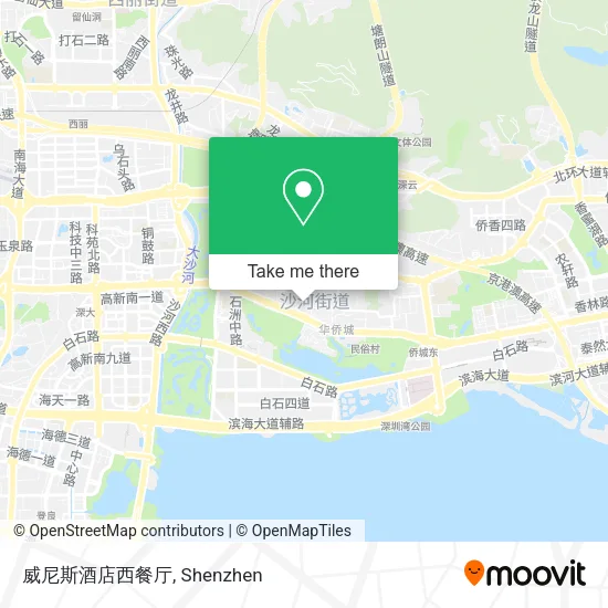 威尼斯酒店西餐厅 map