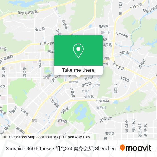 Sunshine 360 Fitness - 阳光360健身会所 map