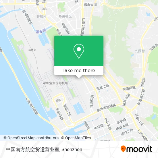中国南方航空货运营业室 map