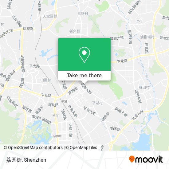 荔园街 map