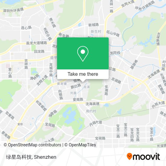绿星岛科技 map