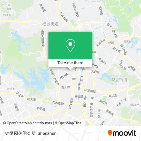 锦绣园休闲会所 map