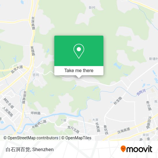 白石洞百货 map
