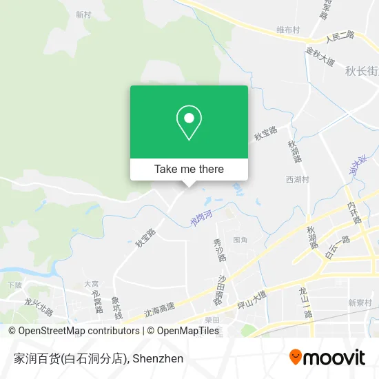 家润百货(白石洞分店) map
