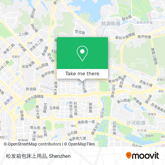 松发箱包床上用品 map