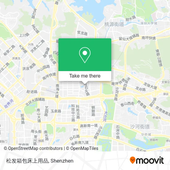 松发箱包床上用品 map