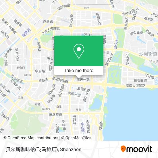 贝尔斯咖啡馆(飞马旅店) map