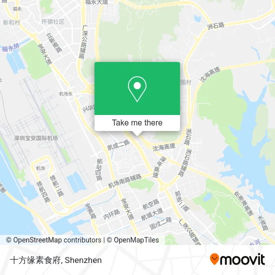 十方缘素食府 map