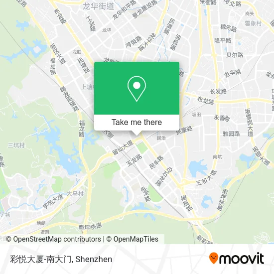 彩悦大厦-南大门 map