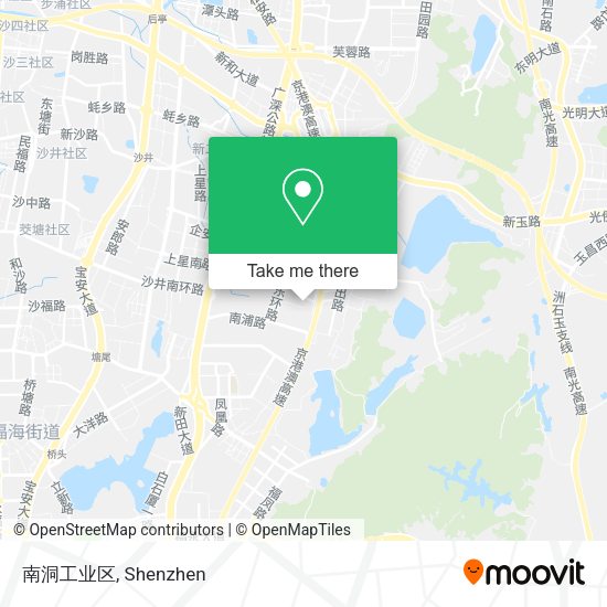 南洞工业区 map