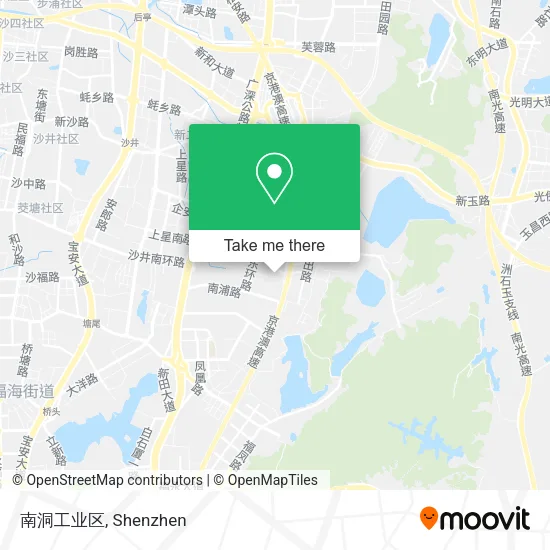 南洞工业区 map