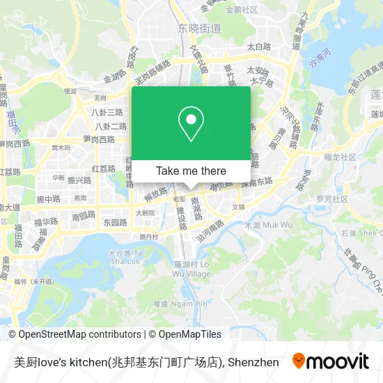 美厨love’s kitchen(兆邦基东门町广场店) map