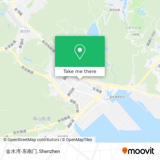 金水湾-东南门 map