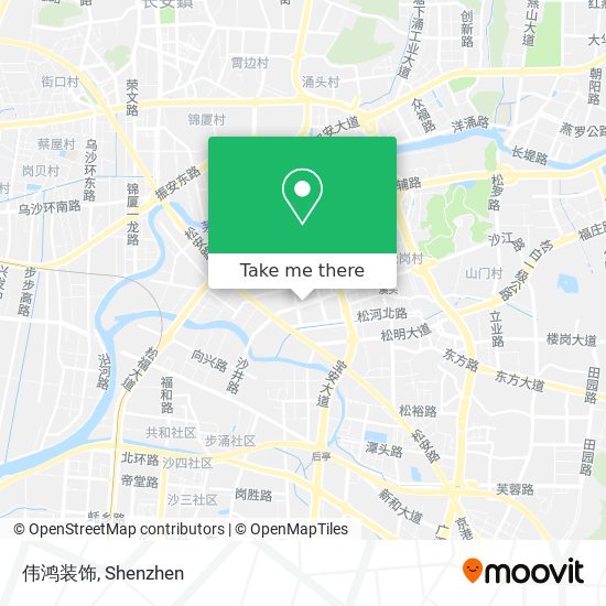 伟鸿装饰 map