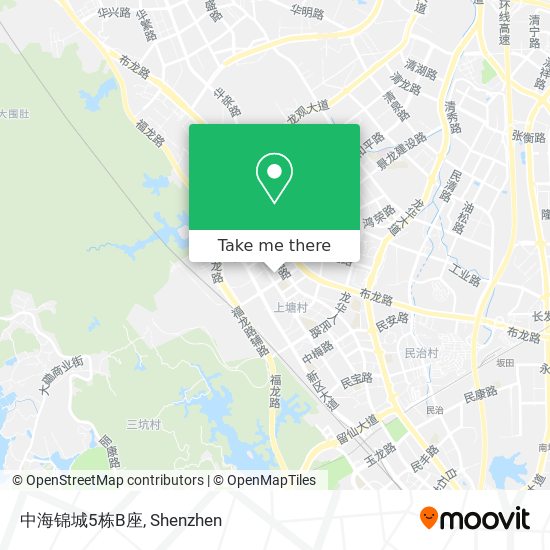 中海锦城5栋B座 map