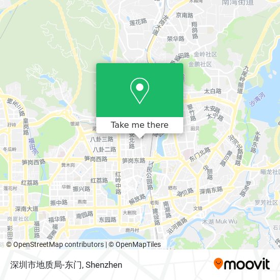 深圳市地质局-东门 map