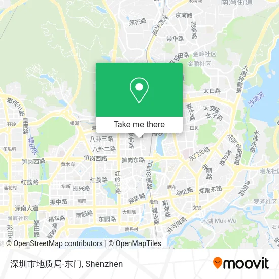 深圳市地质局-东门 map