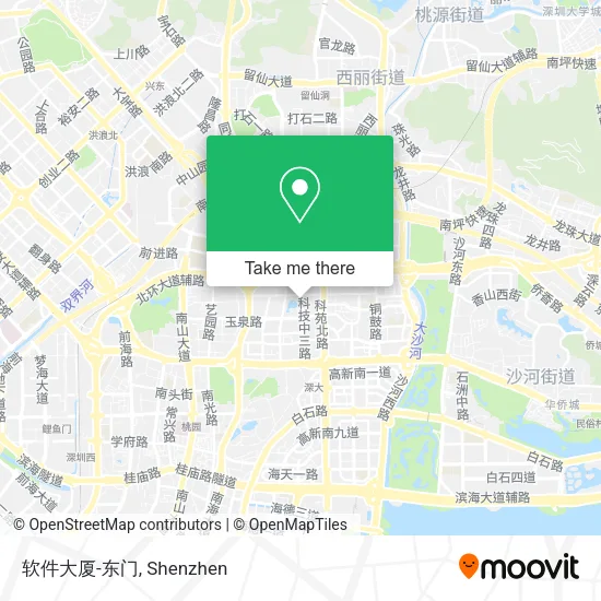 软件大厦-东门 map