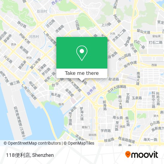 118便利店 map