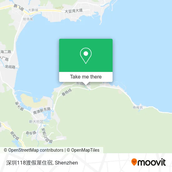 深圳118渡假屋住宿 map
