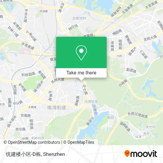 统建楼小区-D栋 map
