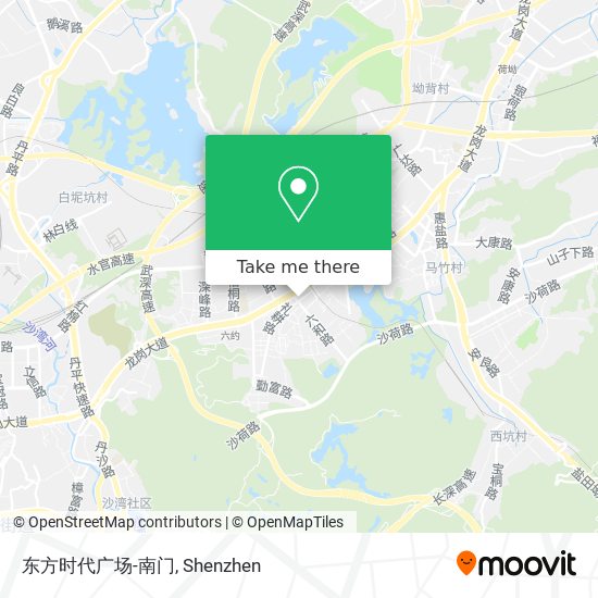 东方时代广场-南门 map