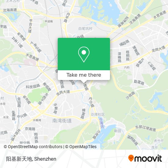 阳基新天地 map