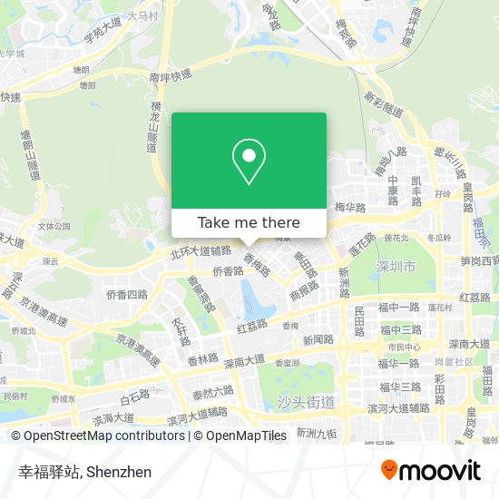 幸福驿站 map