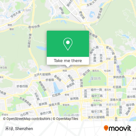禾绿 map