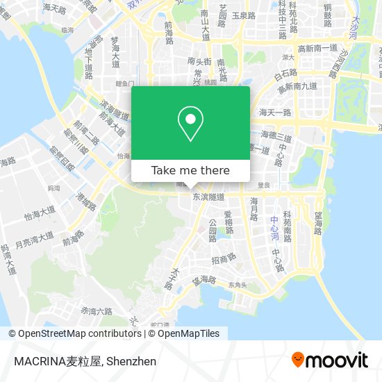 MACRINA麦粒屋 map
