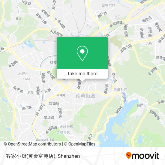 客家小厨(黄金富苑店) map