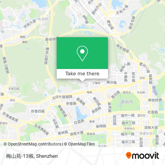 梅山苑-13栋 map