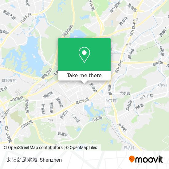 太阳岛足浴城 map