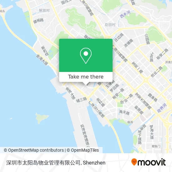 深圳市太阳岛物业管理有限公司 map