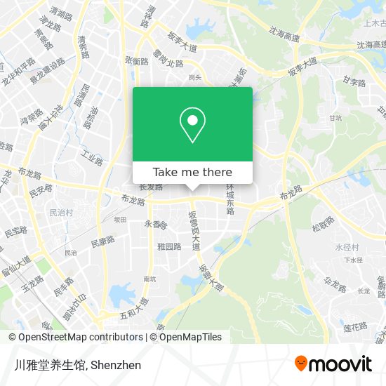 川雅堂养生馆 map