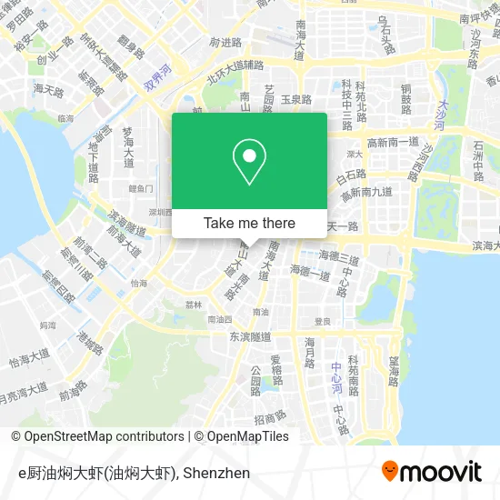 e厨油焖大虾 map