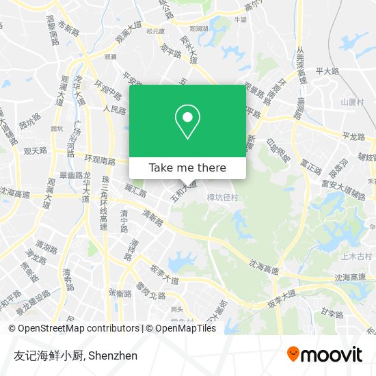 友记海鲜小厨 map